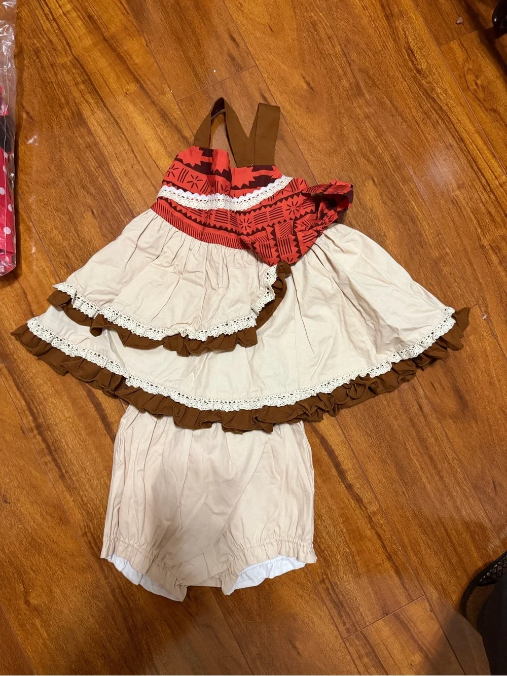 Kinder Smocks Moana Bloomer Set